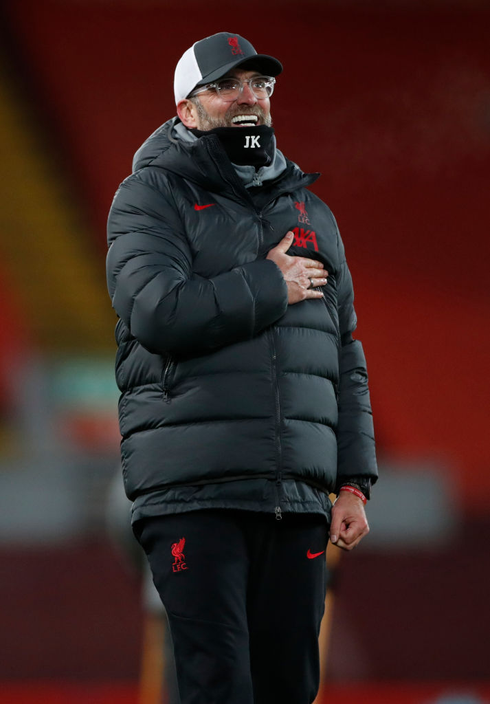 Jürgen Klopp singled Rhys Williams and Curtis Jones out for praise after the win over Spurs.