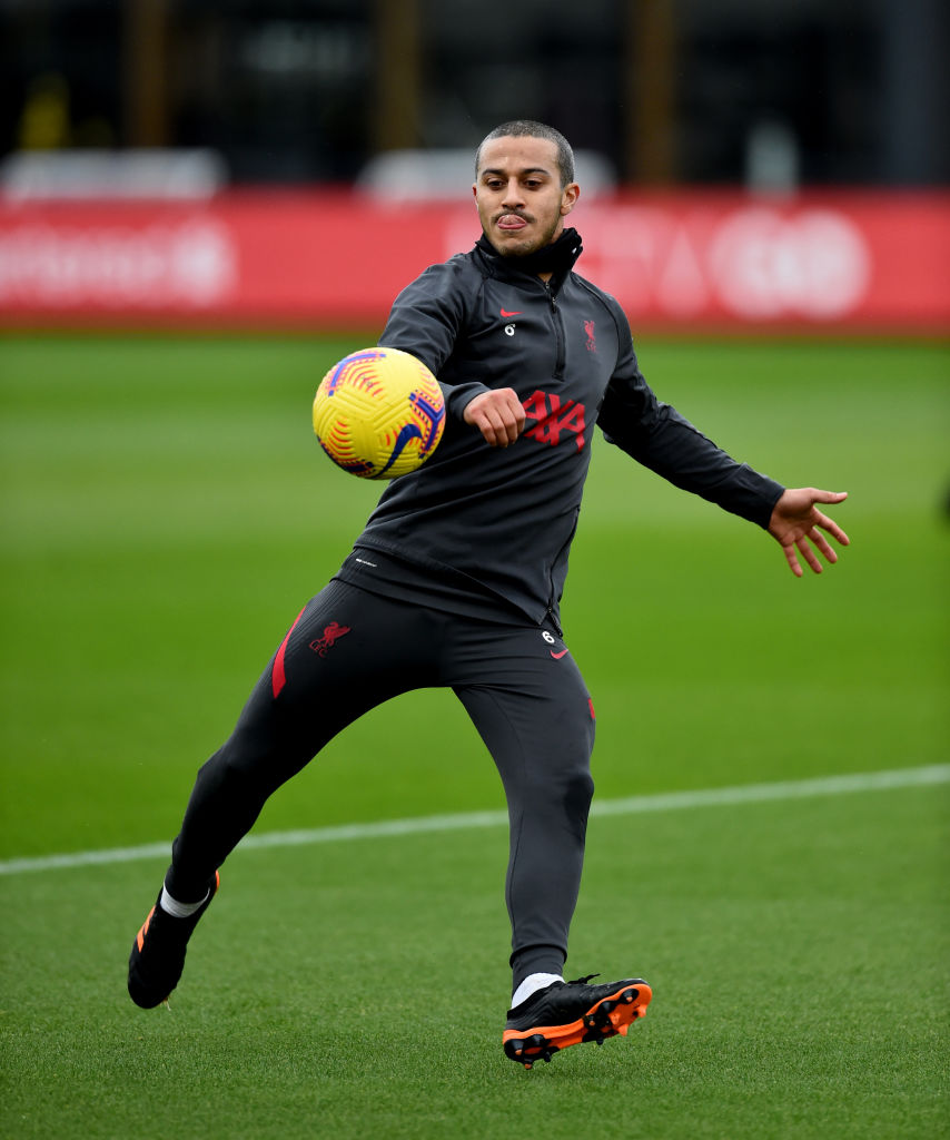 Jürgen Klopp has issued a Thiago injury update ahead of Sunday's clash with West Brom.