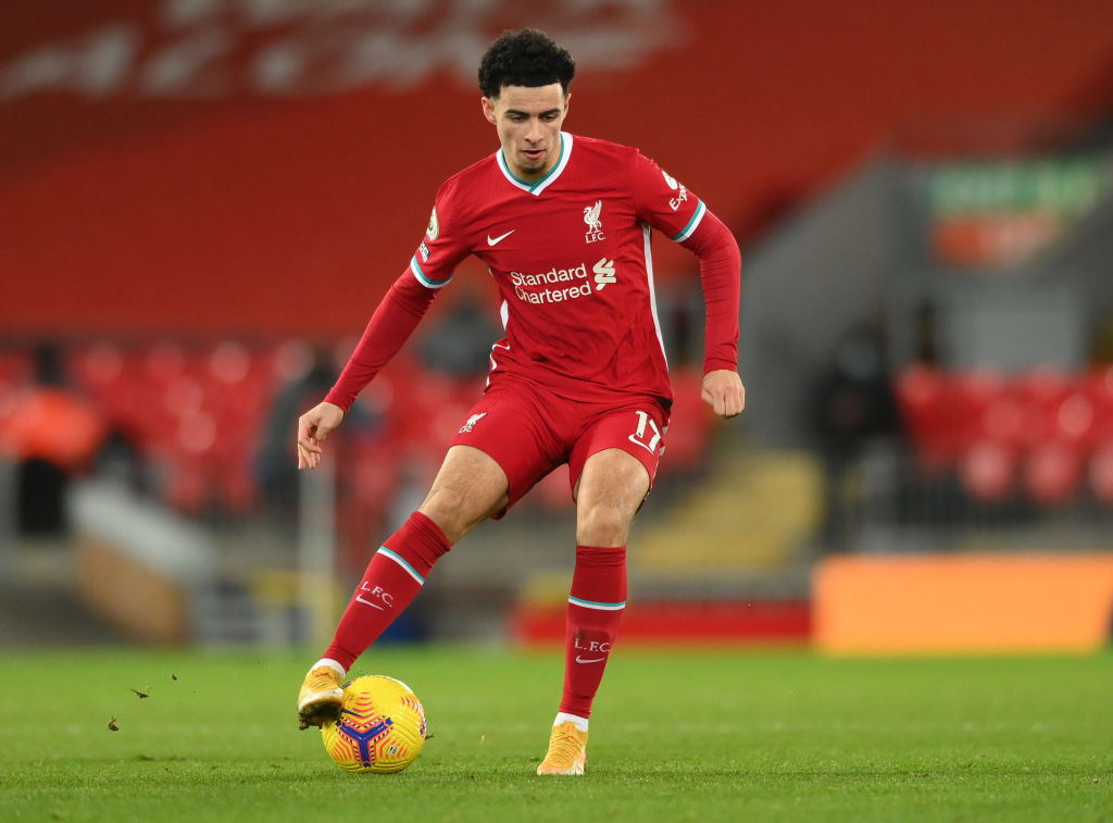 Emile Heskey has picked Curtis Jones as his Liverpool young player of the year.