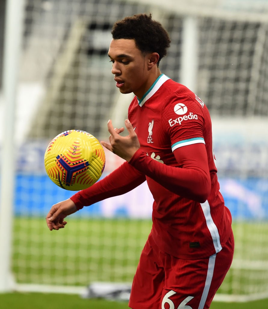 Twitter has been drooling over a Trent Alexander-Arnold pass against Newcastle United.