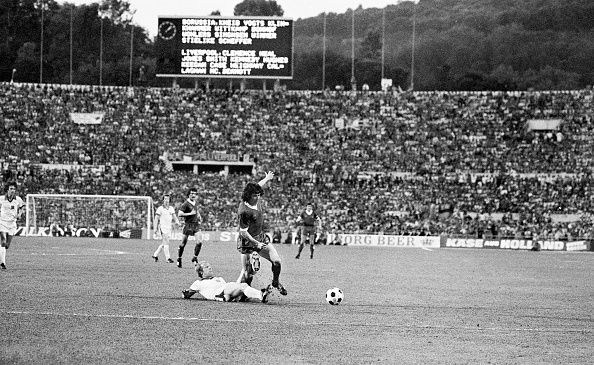 Liverpool first European Cup triumph 1977