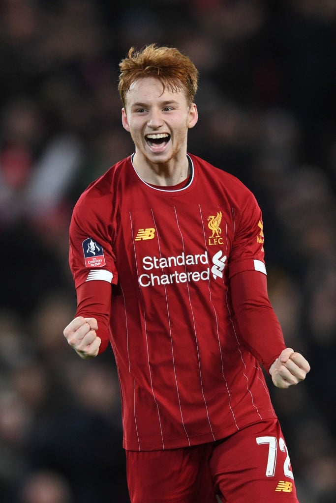 Some Liverpool fans have reacted to reports that Sepp van den Berg will leave on loan in January