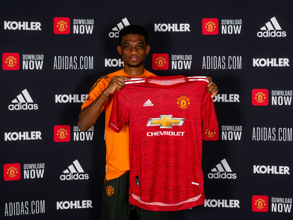 Amad Diallo Arrives for his First Day at Manchester United