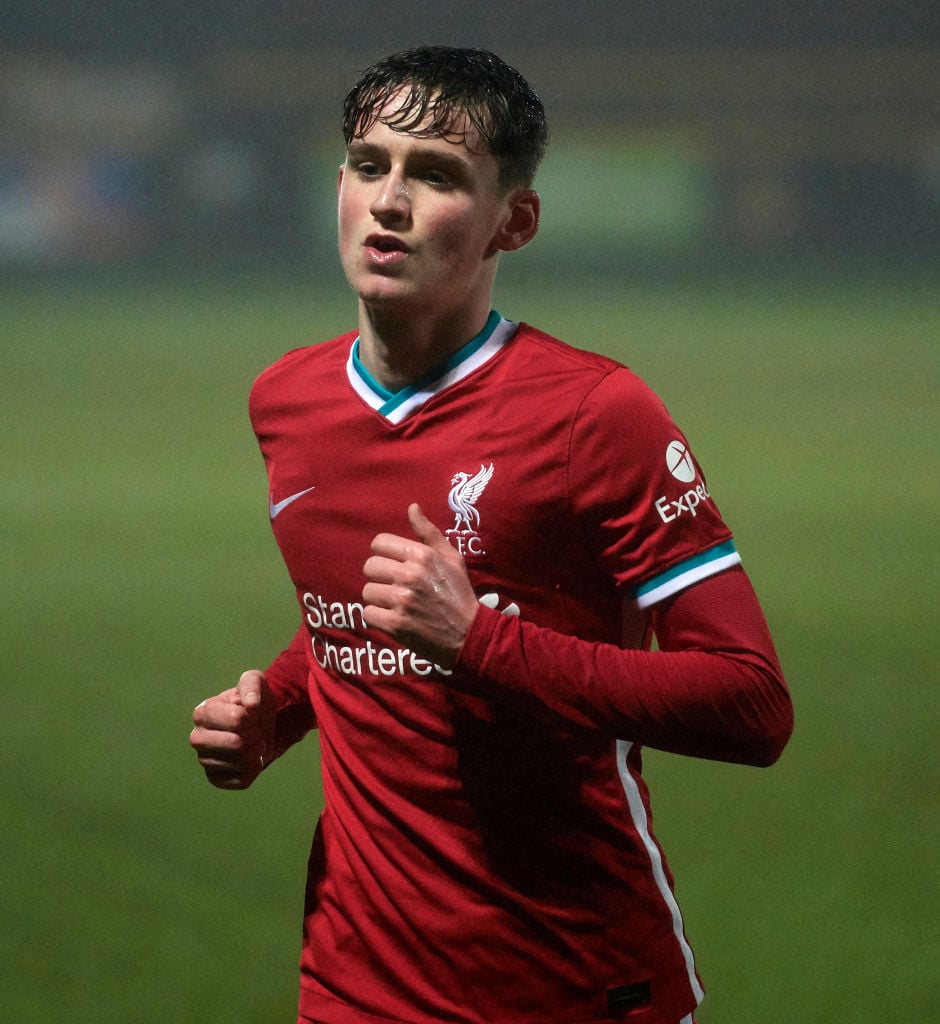 Liverpool fans have been praising Tyler Morton on Twitter.