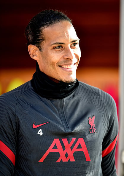 Liverpool duo Thiago and Virgil van Dijk have been named in the UEFA Team of the Year