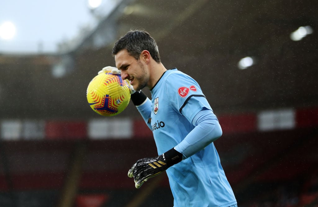 Alex McCarthy is unavailable for Southampton v Liverpool.