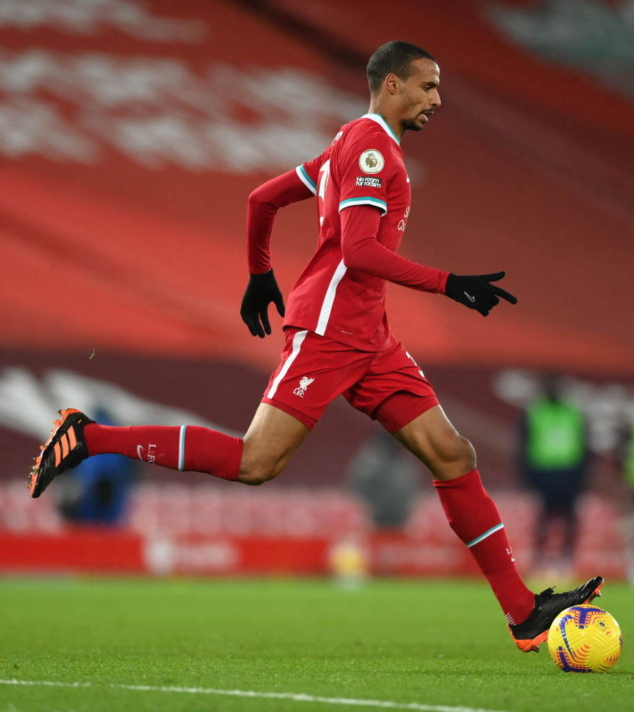 Liverpool will replace Joel Matip at the end of the season.