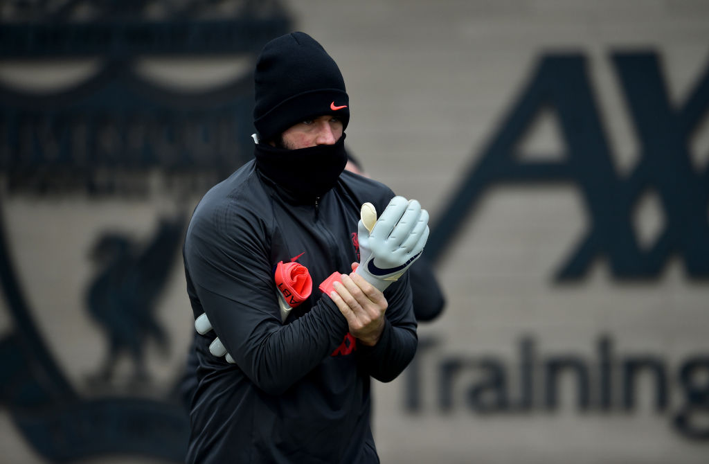 Andy Robertson has raved over Alisson Becker, saying he could play outfield if he wanted