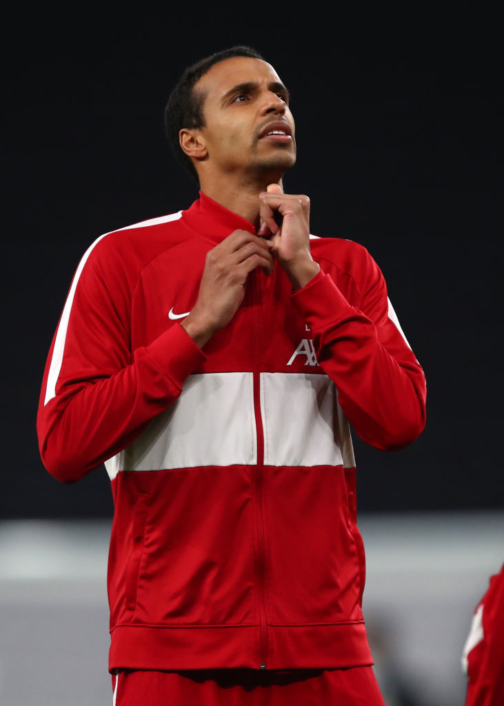 Jürgen Klopp has lamented the Joel Matip injury