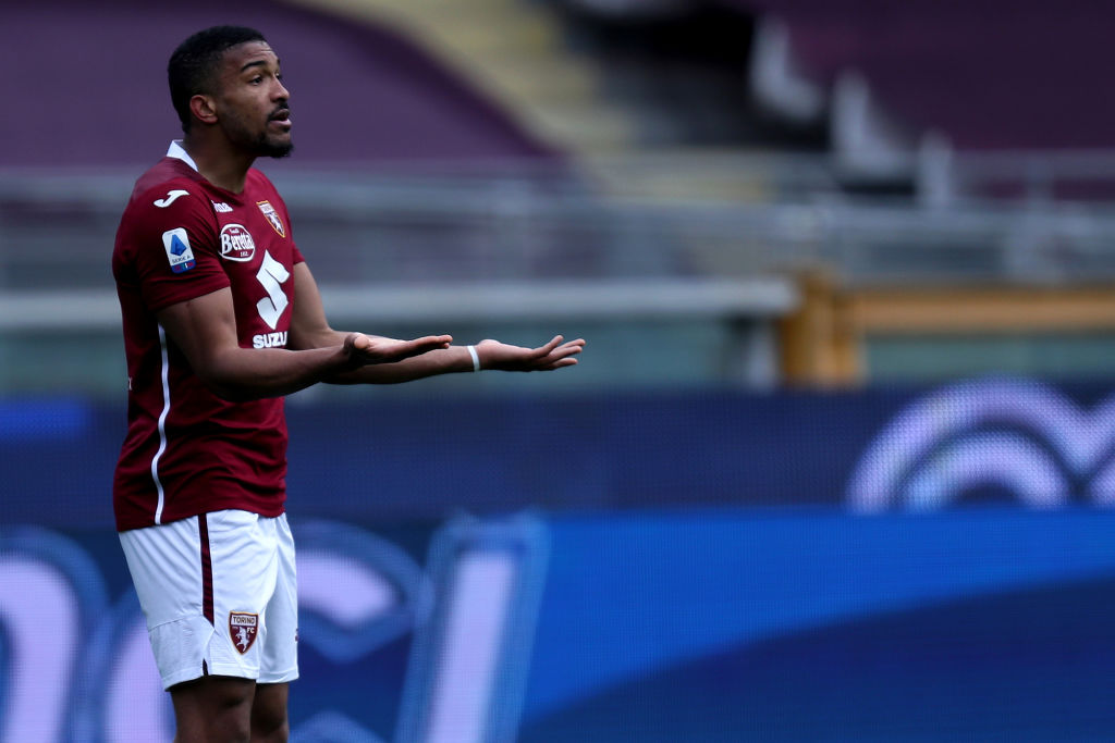 Gleison Bremer of Torino Fc  gestures during the Serie A