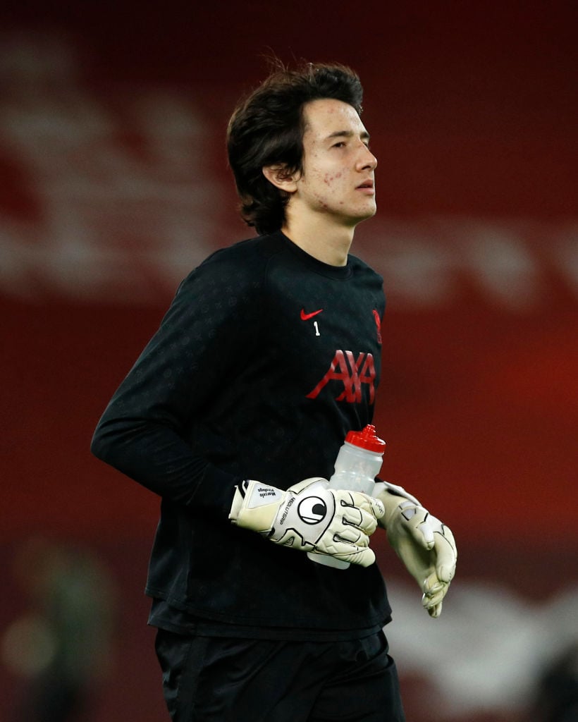 Liverpool signing Liam Hughes could mean Marcelo Pitaluga is closer to the first team.