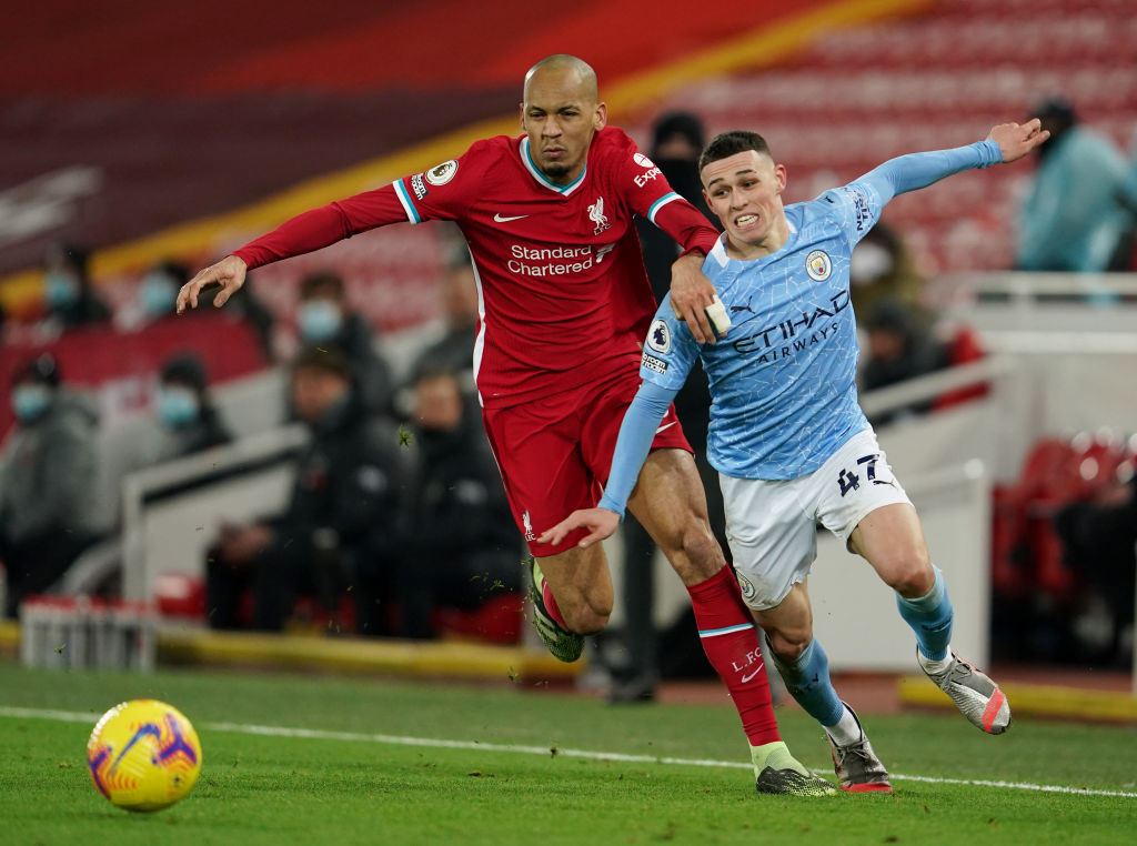 Liverpool v Manchester City - Premier League