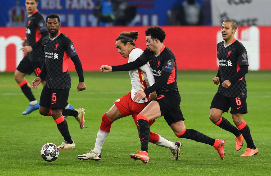 RB Leipzig v Liverpool FC  - UEFA Champions League Round Of 16 Leg One