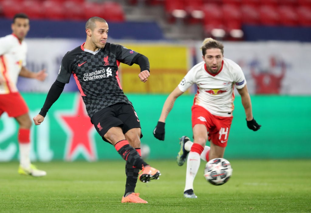 RB Leipzig v Liverpool FC - UEFA Champions League Round Of 16 Leg One