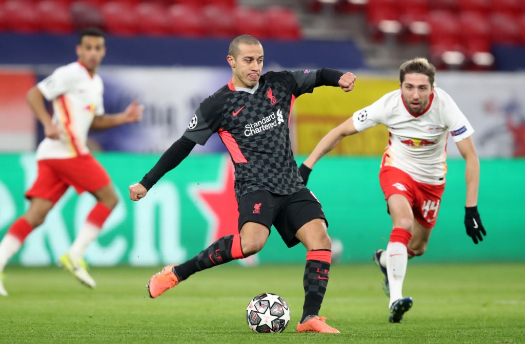 RB Leipzig v Liverpool FC - UEFA Champions League Round Of 16 Leg One