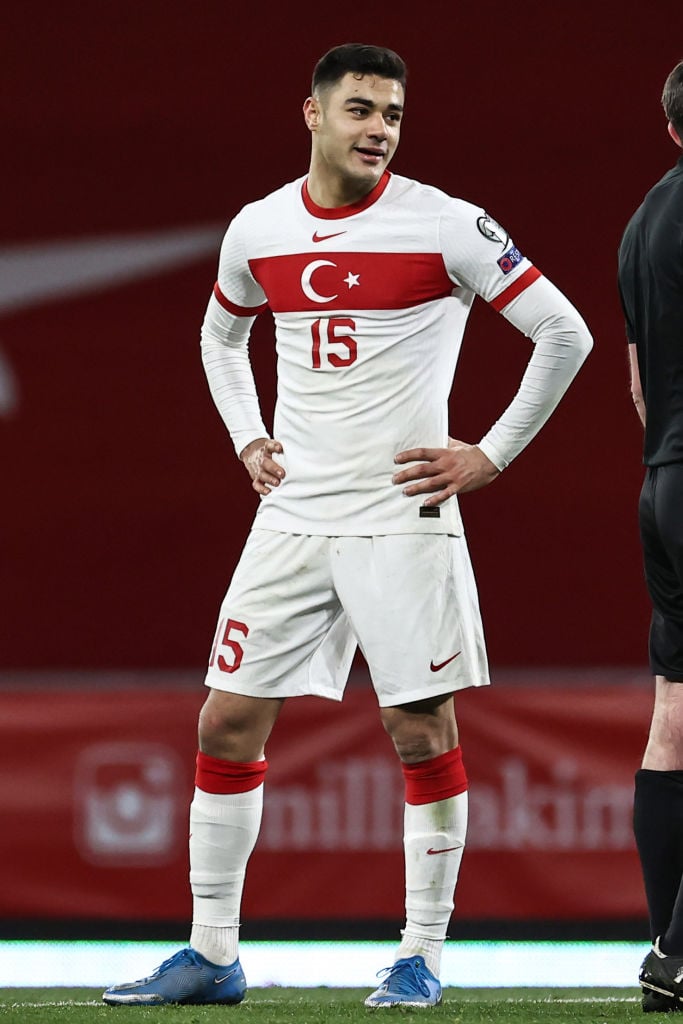 Ozan Kabak put in a standout performance for Turkey as they beat the Netherlands