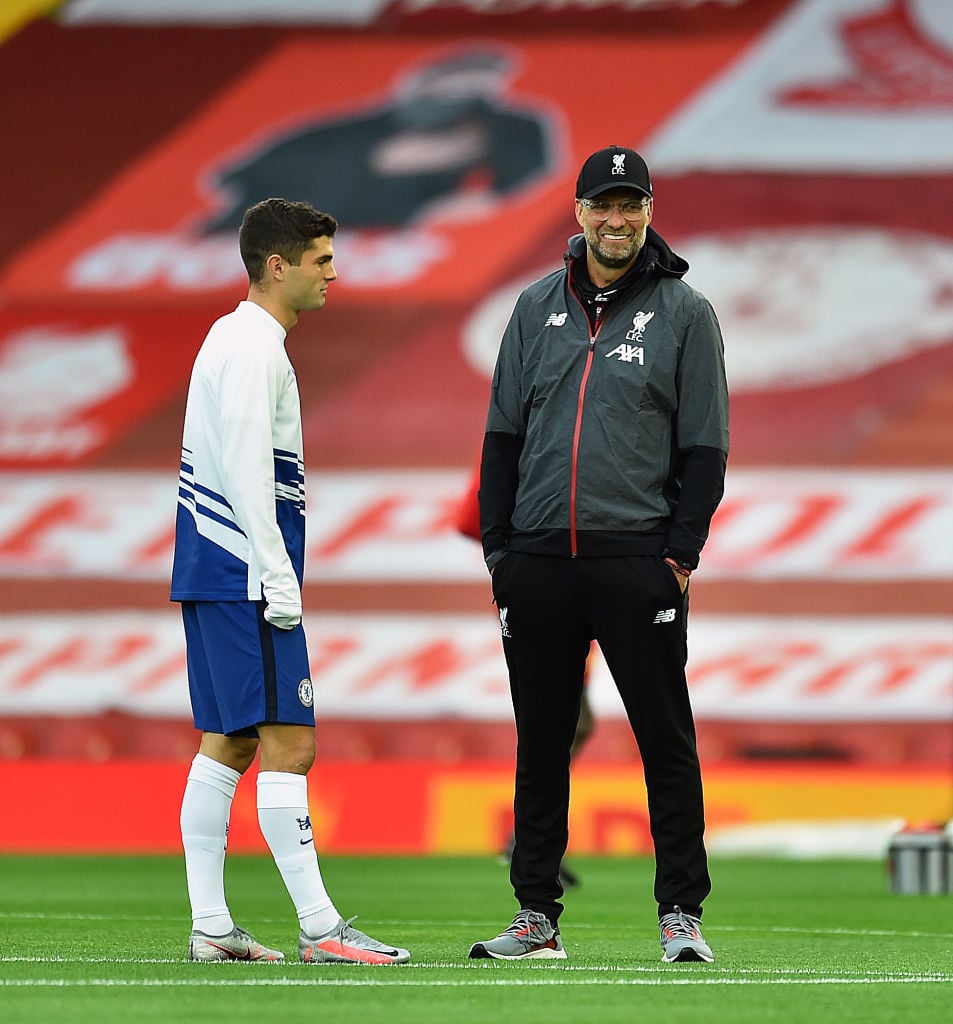 Liverpool have been linked with a move for Christian Pulisic and the player has a history with Jürgen Klopp