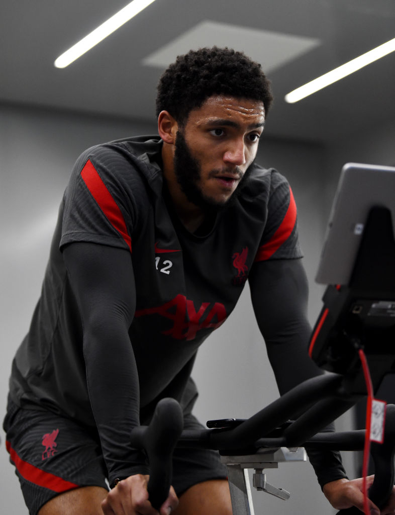 Joe Gomez may be concerned by the reported deal being struck for Ibrahima Konate.