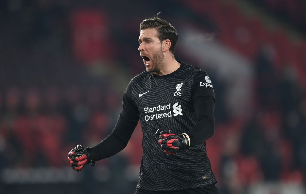 Jürgen Klopp has since confirmed that Adrian is third choice at the moment.