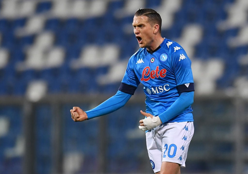 Liverpool are considering a move for Piotr Zielinski