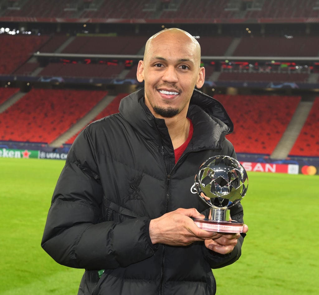 Peter Crouch has been raving about Fabinho.