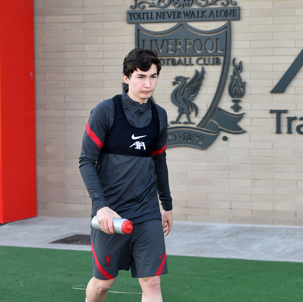 Jürgen Klopp kept Mateusz Musialowski training with the first team this week