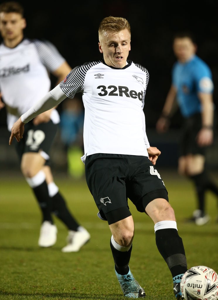 Liverpool could move for Louie Sibley from Derby County.