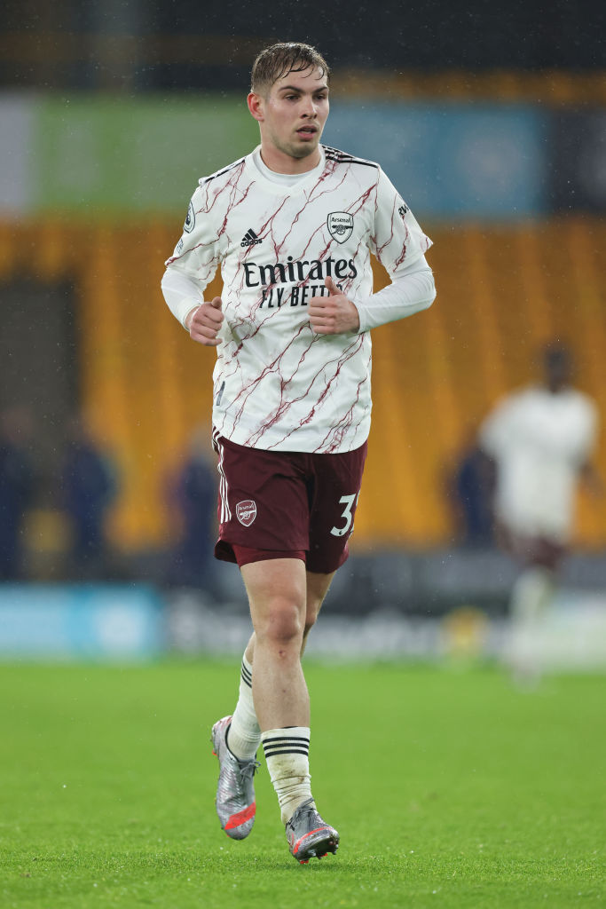 Arsenal star Emile Smith-Rowe has an injury and could miss the Liverpool clash