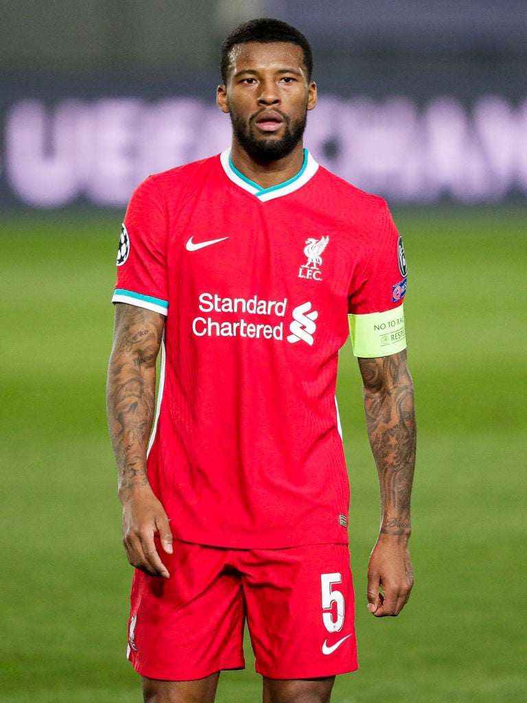 Graeme Souness has slammed Gini Wijnaldum for his lack of intensity this season