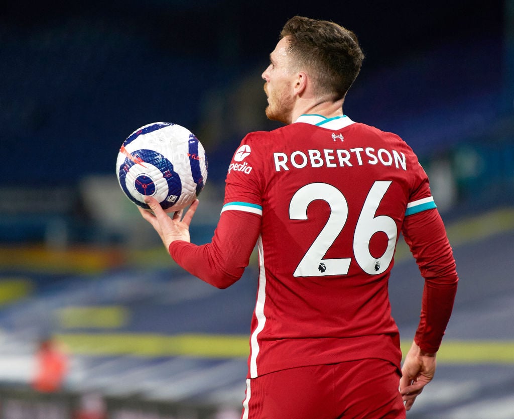 Sir Alex Ferguson has labeled Andy Robertson as an 'unbelievable' player.