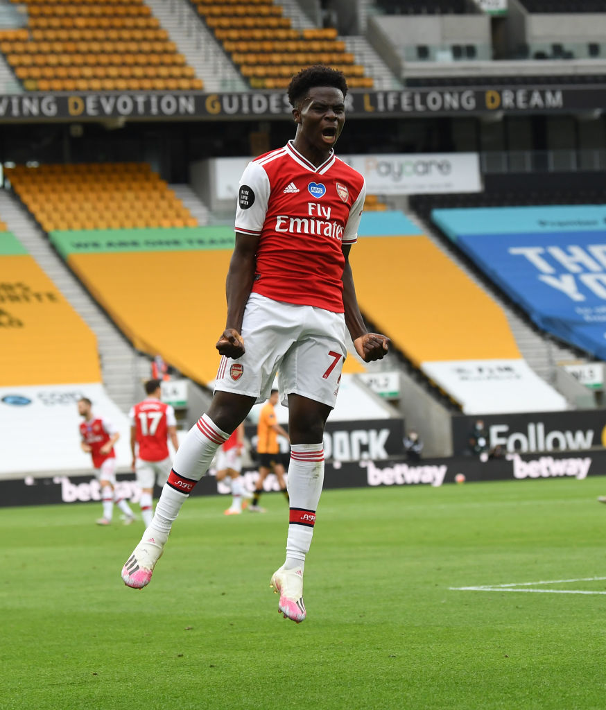 Liverpool signing Bukayo Saka if he's available is a no brainer.