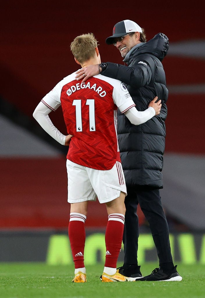 According to AS in Spain, Liverpool want to sign Martin Odegaard
