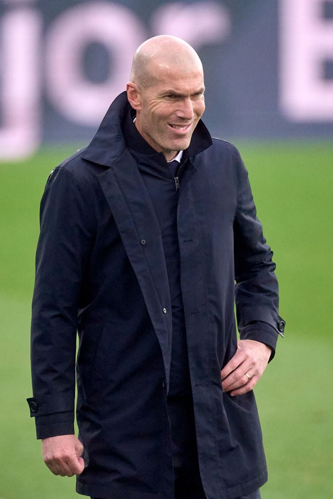 Zinedine Zidane has responded to speculation of a Real Madrid move for Mo Salah
