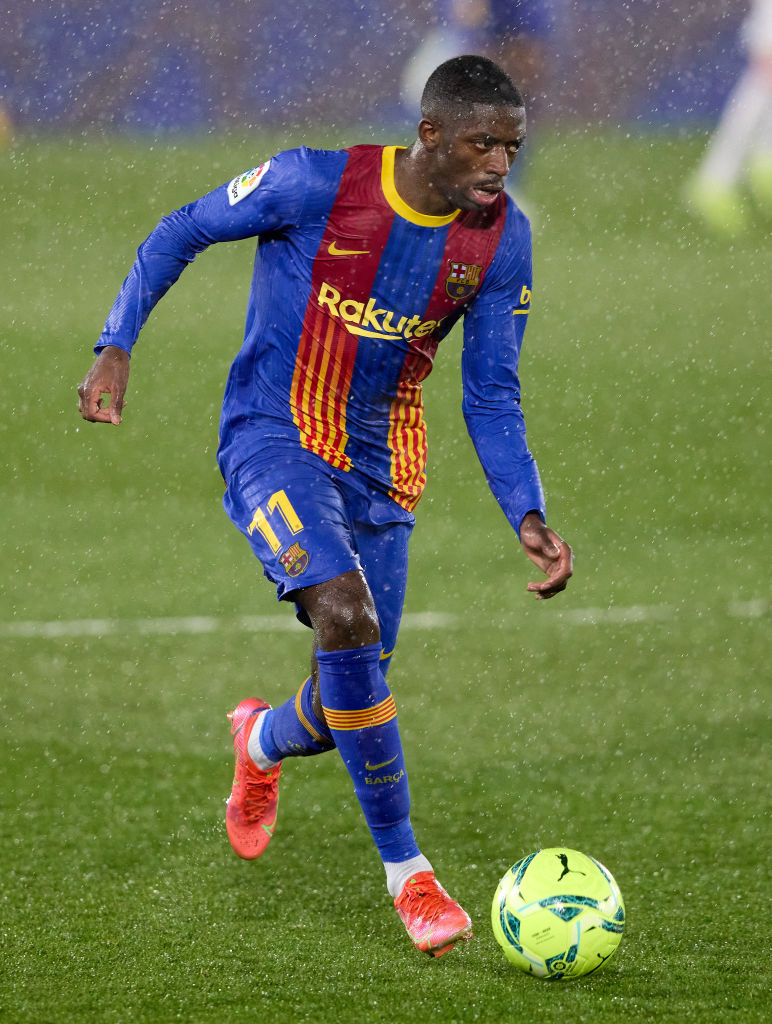 Liverpool target Ousmane Dembele allegedly stalling on a new contract.