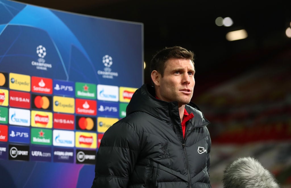 replacing James Milner will be a tough task and his Real Madrid display showed that