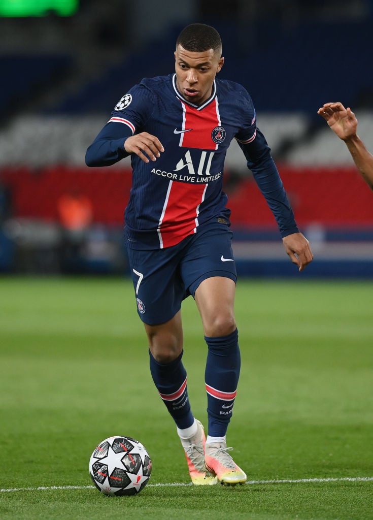 Kylian Mbappe would cost Liverpool around £155m.