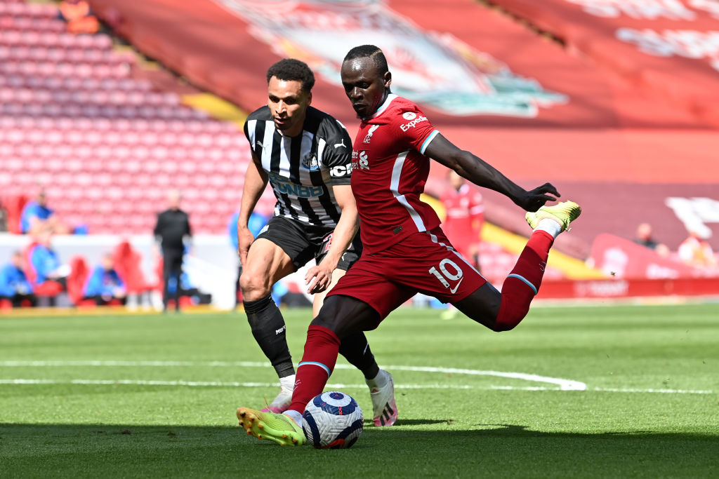 Sadio Mane has five games to justify staying at Liverpool for next season.