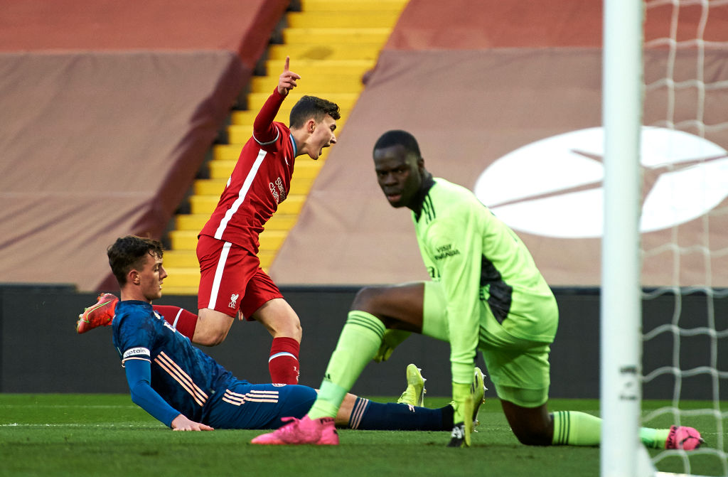 Liverpool U18 v Arsenal U18 - FA Youth Cup Quarter Final