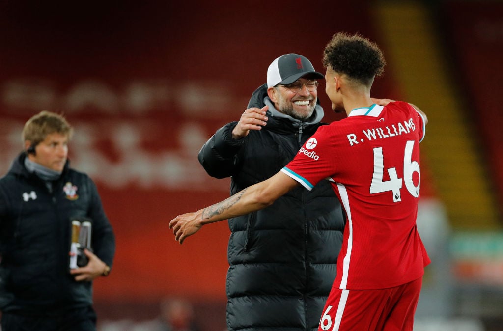 Jürgen Klopp needs to start Rhys Williams against Manchester United