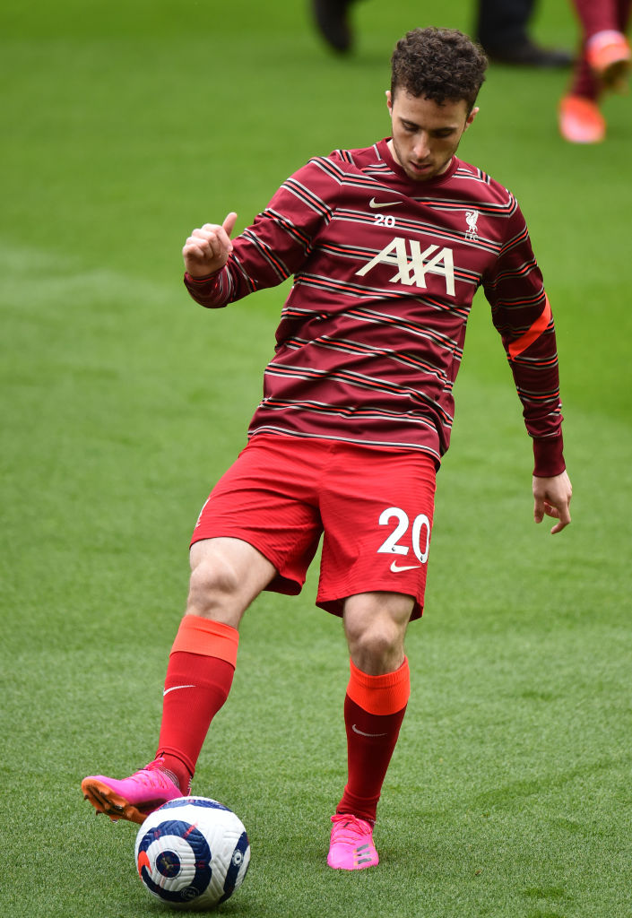 Liverpool v Cr Diogo Jota and Jordan Henderson were named in the squad to face Crystal Palace today ystal Palace - Premier League