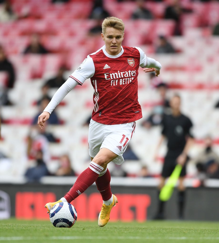 Liverpool linked Martin Odegaard is available for around £51m.