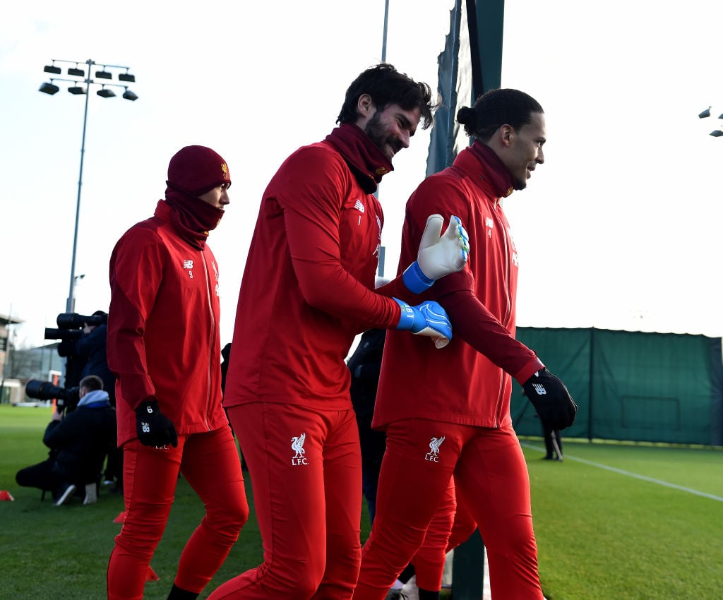 Liverpool Training Session