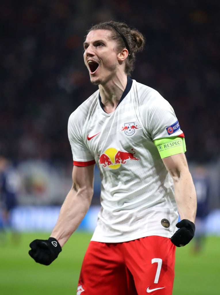 Reported Liverpool target Marcel Sabitzer is allegedly available for just £13m