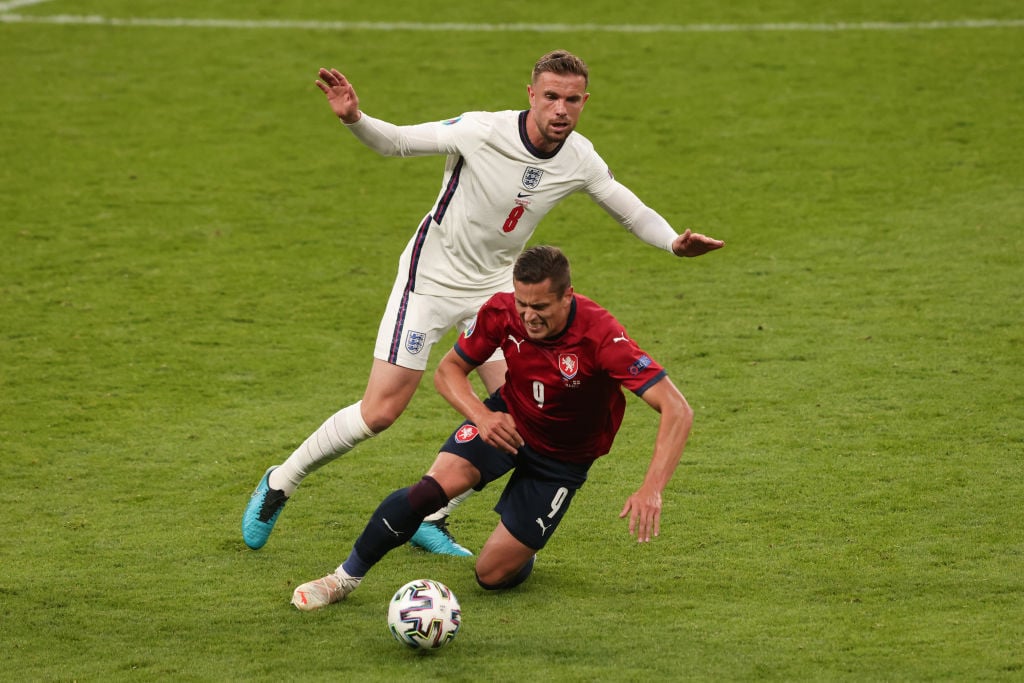 Jordan Henderson, Czech Republic v England - UEFA Euro 2020: Group D