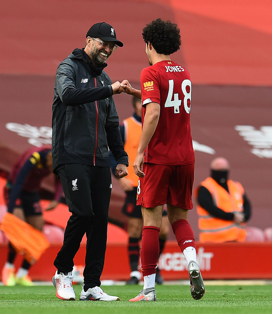 Jürgen Klopp will give Curtis Jones an increased role next season.