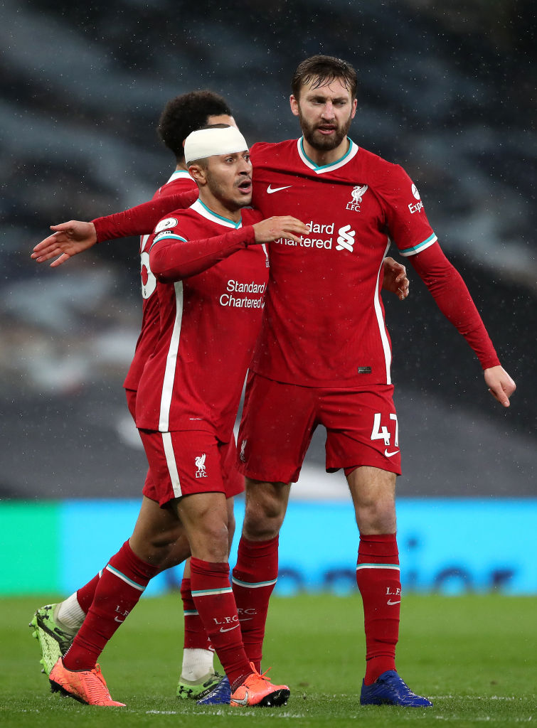 Nat Phillips has heaped praise on his teammate Thiago