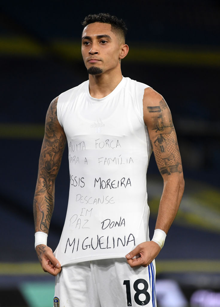 Liverpool have been linked with a move for Raphinha at Leeds United