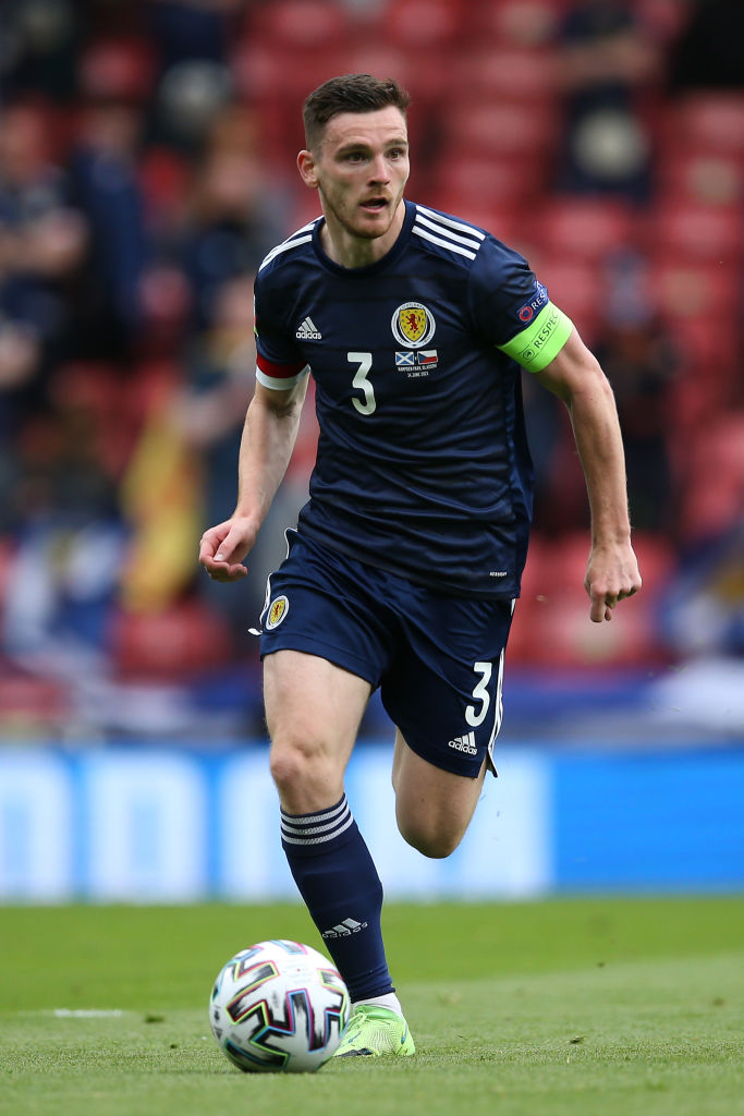 Darren Fletcher heaped praise on Andy Robertson