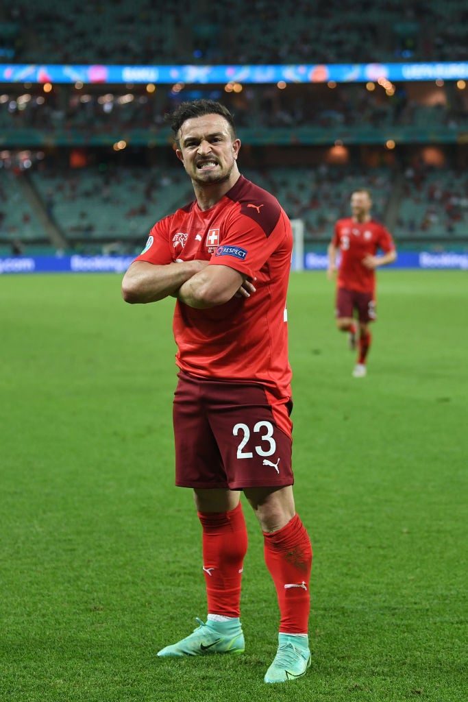 Twitter has been raving over Xherdan Shaqiri against Turkey.