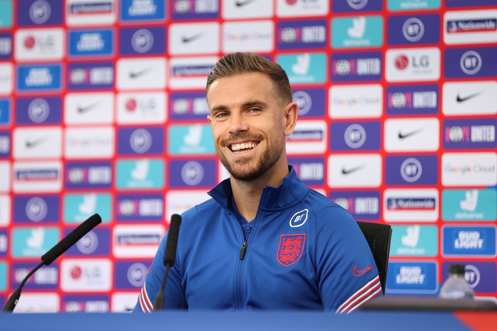 Jordan Henderson press conference, England Training Camp - Euro 2020